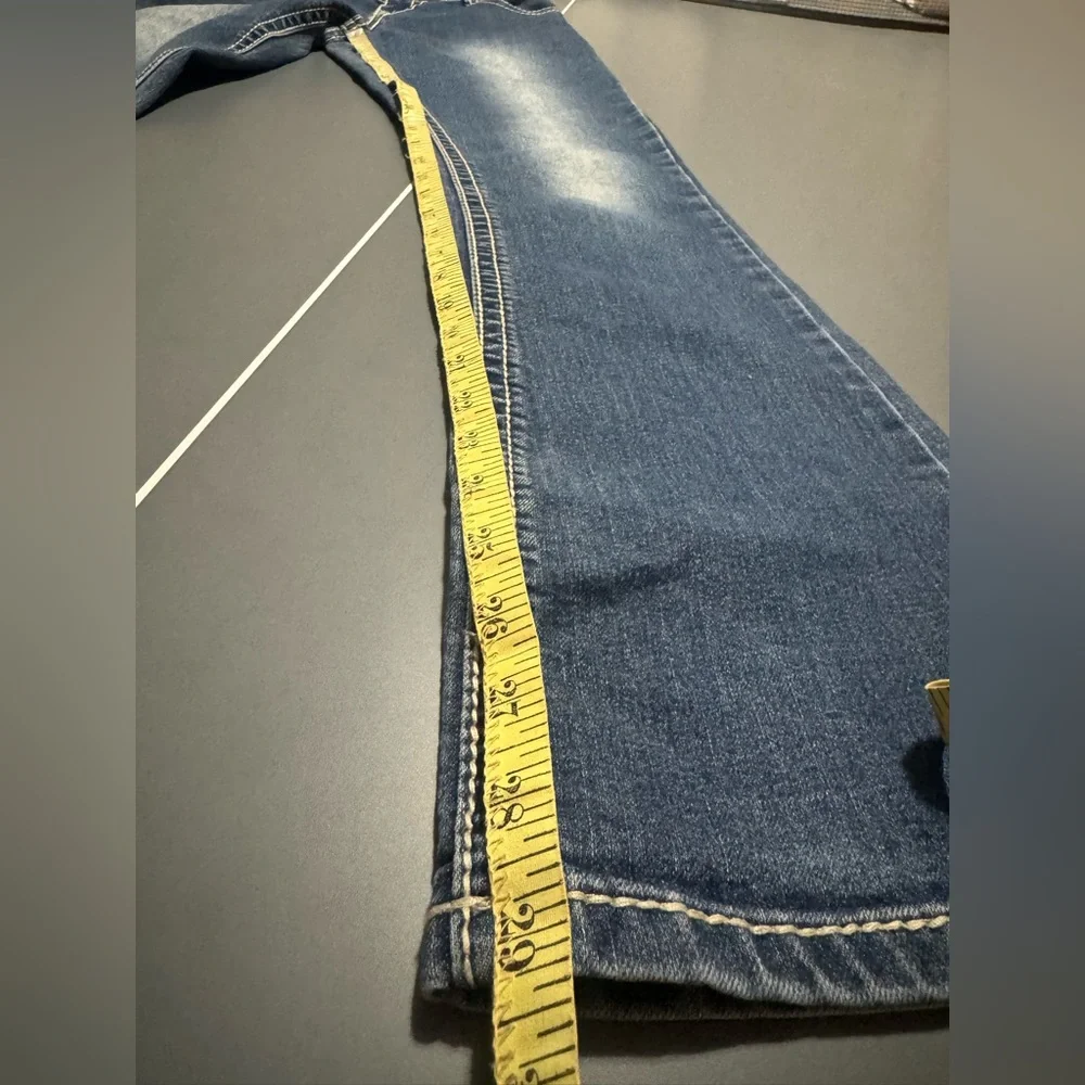 Red Ranch Bootcut Jeans - Picture 4 of 8